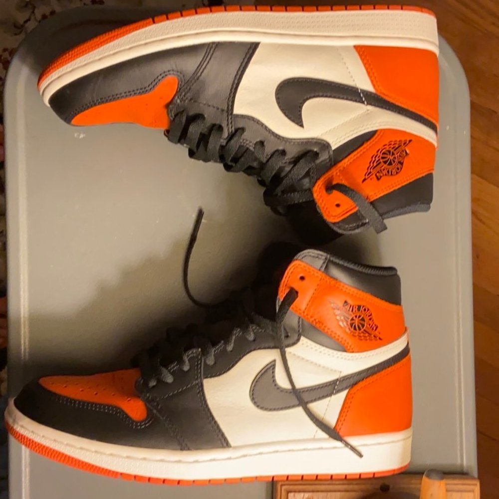 Nike Air Jordan 1 Retro Shattered Backboard Sz 10